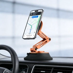 New Product Suction Cup Flexible Adjustment Long Arm Phone Holder Universal Dashboard Car Holder Wall Mount Mobile Phone Holder