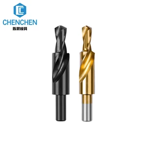 HSS Cobalt Alloy Step Drill Bit Titanium Chamfering Countersink Twist Drill Bit for Steel CNC