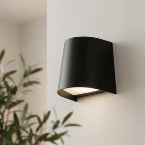 PS1101 IP65 Easy Install Exterior PC Material Decorative Wall Lamp Led Bulb Outdoor Waterproof Wall Mounted Garden 3-Year