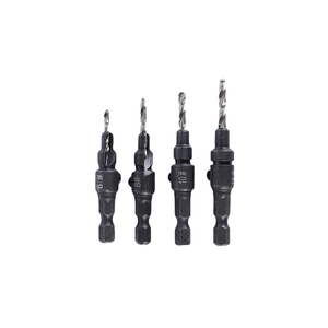 High-Speed Steel Countersinking Drill Bit for Finishing Plastic Wood Panel Drilling Versatile Multifunction Woodworking Tool