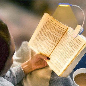 New Small LED Table Lamp Mini Eye Protection Reading Light Student Study Clip USB Charging Book Reading Light