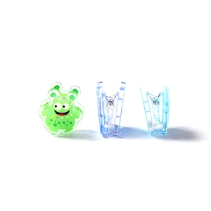 Custom Eco-Friendly Double Sided Anime Style Paper Clips UV Printed Acrylic and Plastic for Note File Folders