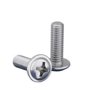 DIN 967 Pan Head Phillips SEMS Screw With Captive Flat Washer Stainless 304 for CNC Machine Assembly Hardware Fastener Kit
