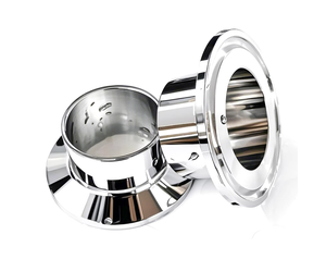 Food Grade Quick Welding Large-diameter Clamp Set Joint Precision Casting 304/316 Stainless Steel Low Pressure Pipe Clamp