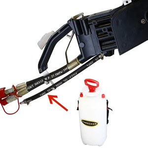 Deckwell DS12 Hydraulic Diamond Chain Saw-Stainless Steel Cutting Tool for Concrete & Asphalt Powerful Road Machine
