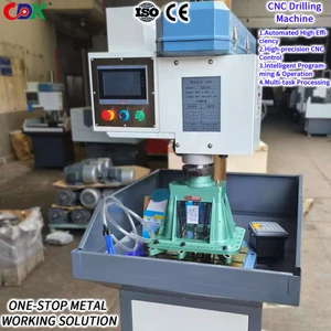 CE ISO Certification Bench Drill CNC Automatic Drilling And Tapping Machine For Metal Multiple Spindle Column Drill Machine