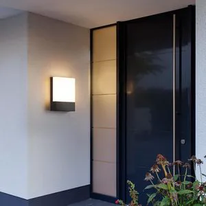 Factory Customized IP65 Waterproof Square Modern Outdoor Led Wall Light Exterior Led Wall Lamp for Garage Front Door House Yard
