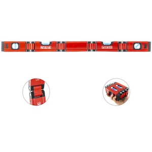 5 Sections Aluminum Alloy Woodworking Tools Multi Angle Magnetic Level 3 Different Bubbles Folding Foldable Spirit Level