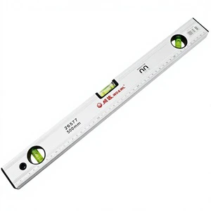 3 Spirit Bubble Shockproof Industrial Grade High Accuracy +/-10MM 12Inch Magnetic Level Torpedo Level Aluminium 6m Measurement