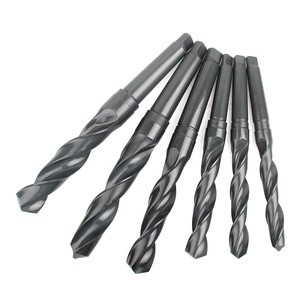 High Quality 6542 M2 M35 Industrial Twist Drill MT3 Drill Bits HSS Morse Taper Shank Twist Drills DIN 345