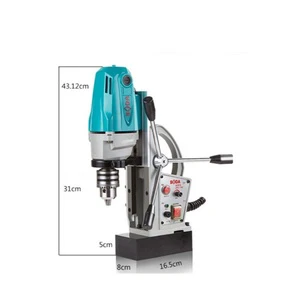 JD2-16E Multifunctional Magnetic Seat Drill, Industrial Grade Core Drilling, Magnetic Suction Drill, Hollow Drill