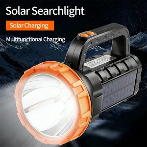 Ultra Bright Handheld Searchlight Factory Price, Strong Charging, Portable for Outdoor Patrol & Home Use