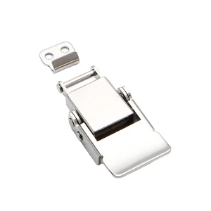 Stainless Steel Keyless Self-Locking Toggle Latch for Cabinet Doors, Electrical Cabinets & Communication Equipment