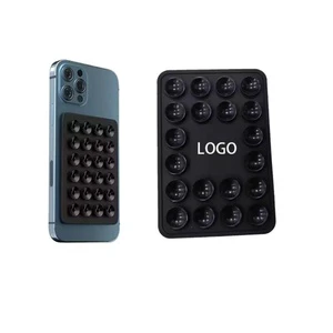 Wholesale Hot Selling Silicone Phone Suction Cup, Customizable logo Adhesive Installation and Wall Compatibility Phone Holder