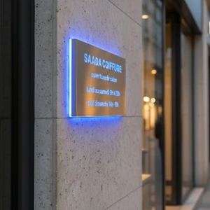 Custom 3d Light Signage Advertising Acrylic Led Metal for Company & Hospital Application Outdoor Advertising Light Box