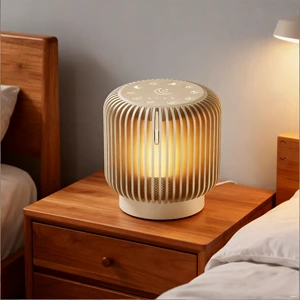 2025 Portable Home Decor Night Light Speaker White Noise Machine with Soothing Sounds Sleep-Aid for Home in Gold/Purple Color