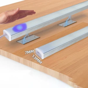 China Factory Wholesale Super Slim Touch Dimmable LED Cabinet Linear Lights On/off Under the Cabinet Lighting