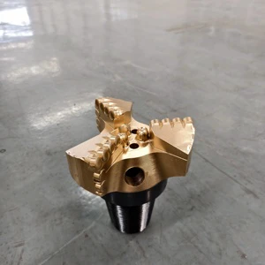 Henan Whirlwind 3 Blades Rock Drilling PDC Drill Bit For Water Well Drilling Tools CE ISO Certified