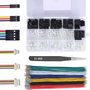 GH125mm Male Connector Plastic Housing Latch DuPont-Style Crimp Terminal Cables Accommodating Wire Gauges 125/254