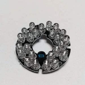 24pcs 850nm IR LED Board Illuminator Infrared LED Light for CCTV Cameras