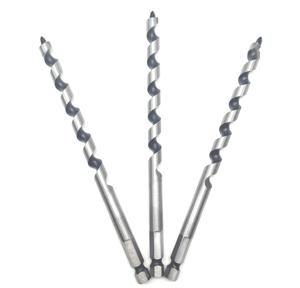 2025 230mm 460mm Long Carbon Steel Spiral Set Woodworking Hex Shank Wood Drill Bit