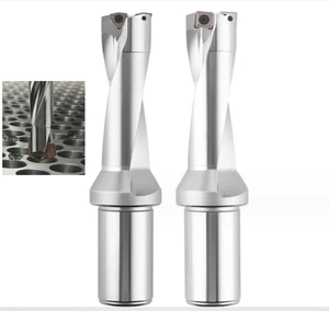 2026-Single Blade Multi-function U Drill Indexable High Speed Drill Bit 08 10 12R 14R 16R 20R 2.25D 3.25D With XCMT QCMT Insert