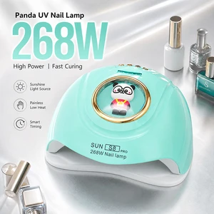 Model 2086 gel polish curing lamp, UV LED light with auto sensor and multi-period timing control