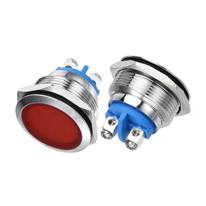 22mm Panel Mount Metal Waterproof signal Lamp Indicator Light