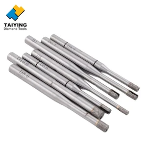 0.16 to 0.4 Inch Diamond PC Core Drill Straight and Angle Drilling Bit for Ceramic and Crystallized Stone