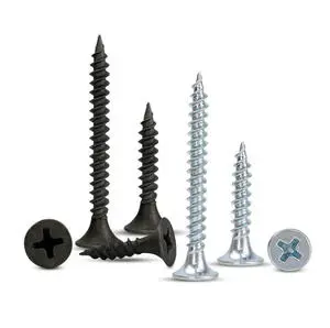 Grey Phosphorus Drywall Screw, Countersunk Head Self-tapping Screw, Woodworking Plasterboard Drywall Screw M3.5