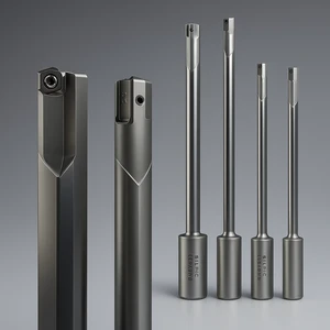 Aerospace 7KG High Pressure Coolant Gun Drill System Carbide Shank Deep Hole 40xD Spot Drill Bits 50% Longer Life Span