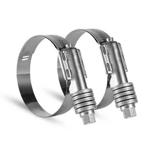 Factory Supply American Type Heavy Duty W4 Hose Clamps Engine Clamp Hydraulic Pipe Clamp 45-67mm