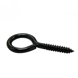Durable Black-Plated Eye Self-Tapping Screws for All Projects