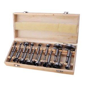 Oem 16PCS Round Shank Wood Forstner Drill Bits Set Metric for Drilling Holes and Woodworking