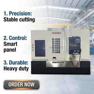 Cnc Lathe And Milling And Drilling Combine Machine Tck630 Slant Bed Cnc Driven Tool Machine