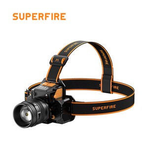 Powerful LED Outdoor Headlamp Rechargeable Waterproof Zoomable LED Headlamp