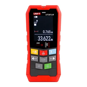 Stud Finder Wall Scanner UNI-T UT387LM 4 in 1 Metal Detector Wood Stud Finder Voltage Live Cable Wires Depth Tracker