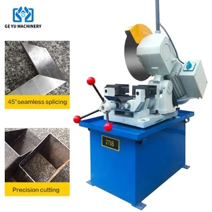 Hydraulic Semi-Automatic Aluminum Pipe Cutting Machine Cutting Machine Water-cooled Multi-functional High Productivity 250-350mm