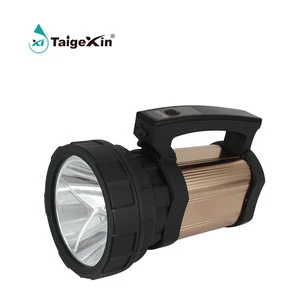 Hand Searchlight Powerful Flashlight Outdoor Lighting Long Distance Waterproof Rechargeable LED Searchlight Flashlight
