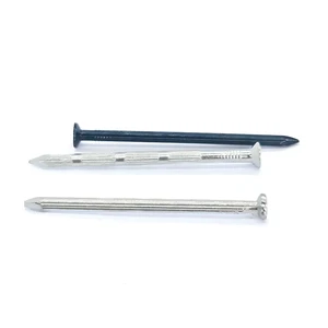 Popular and Sturdy Steel Concrete Nails with Smooth Shank Class 4 Grade for Building Construction