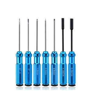 High Precision Phillips Screwdriver/Slotted Screwdriver/ Hex Screwdriver 7pcs Screwdriver Repair Tool For Hobby RC Car UAV