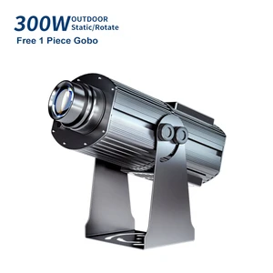 300W Forklift Truck Warehouse Caution Floor Safety Sign Industry Custom logo Gobo Projector Warning Light