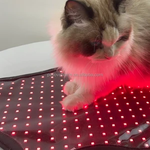 Latest 660nm 850nm Lighting Treatment Wearable Cloth Device Pain Relief Animal Veterinary Led Red Light Therapy Infrared For Pet
