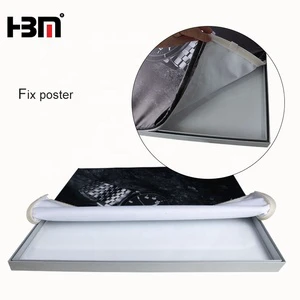 Aluminum Profile Frame Light Guide Plate Billboard Sign Boards Uv Print Poster Light Box