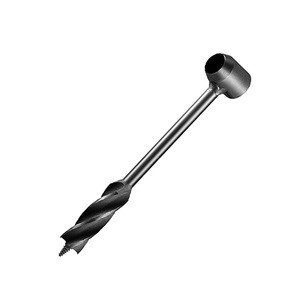 DZ Multipurpose Straight Birds Eye Wood Hand Auger Drill Bit for Manual Survival Drilling