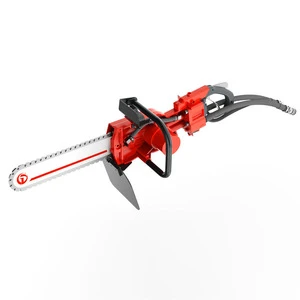 Underwater 15inch Hydraulic Chain Cutters With Zondar Hydraulic Power Unit to Cut Concrete Rock