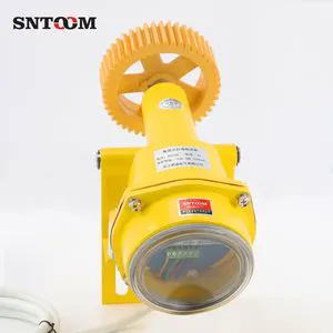 Industrial Metal Speed Detector Belt Conveyor Contact Protection Device Digital Display Smart Slip Switch 220V AC