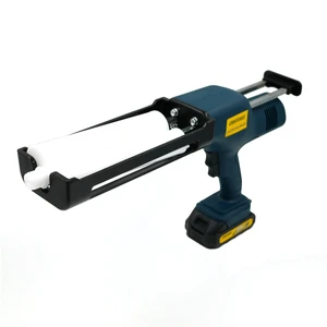 400ml 2:1 Electric Two-Component Cartridge Gun Double-Cartridge Caulking Gun with Comfort Grip