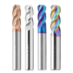 High Hardness HRC55 C-Shape Milling Cutter Tungsten Steel Three-Flute Four-Flute APSCT Coated Aluminum Special Carbide Tool Mill