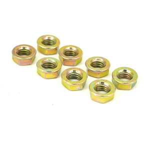 Factory Price Wholesale Custom Hexagon Head Zinc Plated Hex Flange Nut Carbon Steel For Secure Fastening